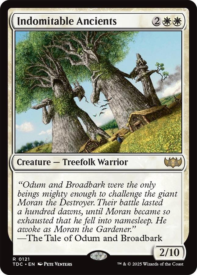 Indomitable Ancients-Commander: Tarkir: Dragonstorm-R-Normal