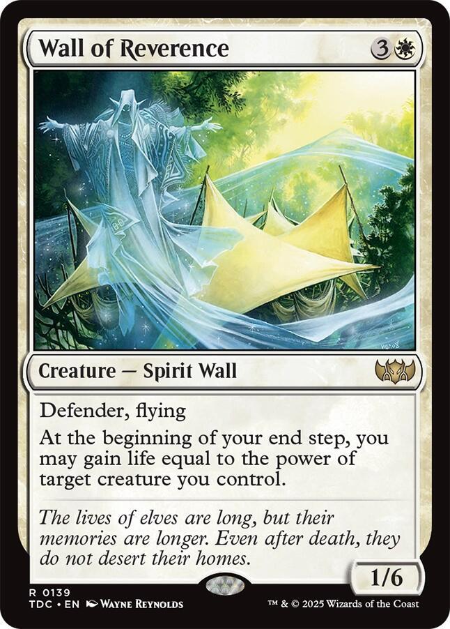 Wall of Reverence-Commander: Tarkir: Dragonstorm-R-Normal