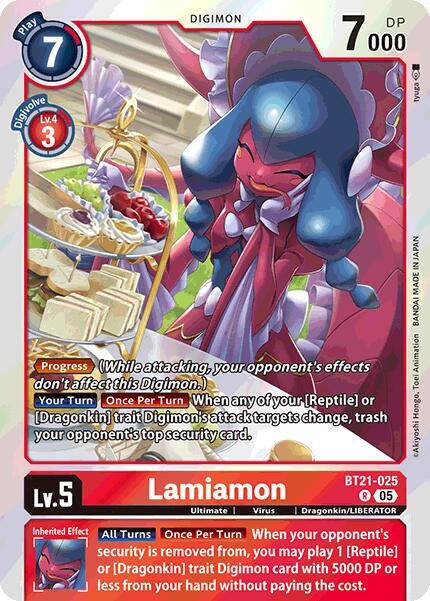 Lamiamon-World Convergence-Rare-Foil