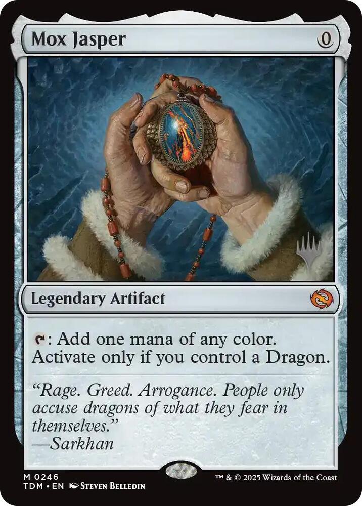 Mox Jasper-Promo Pack: Tarkir: Dragonstorm-M-Normal