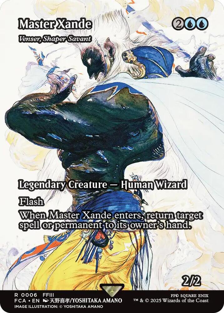 Master Xande - Venser, Shaper Savant (Showcase)-FINAL FANTASY: Through the Ages-R-Normal