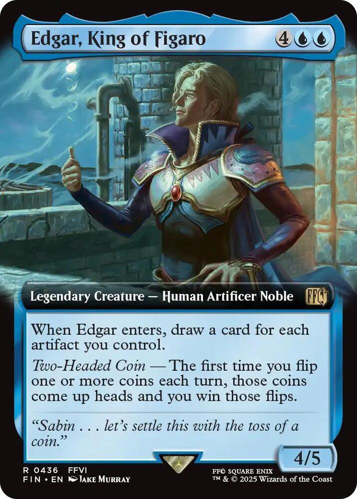 Edgar, King of Figaro (Extended Art)-FINAL FANTASY-R-Normal