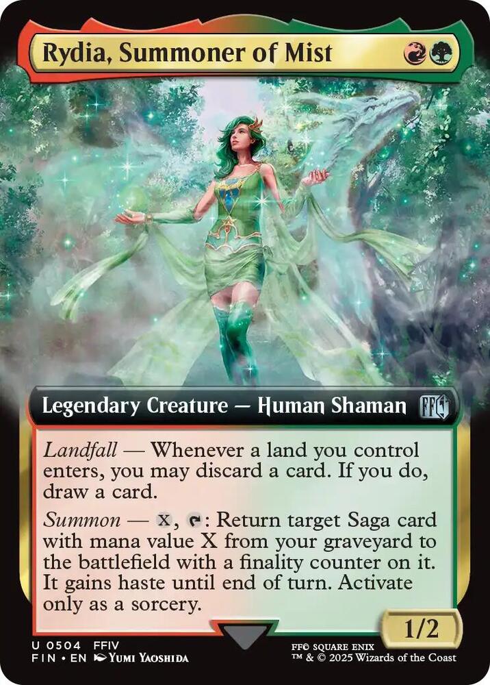 Rydia, Summoner of Mist (Extended Art)-FINAL FANTASY-U-Normal