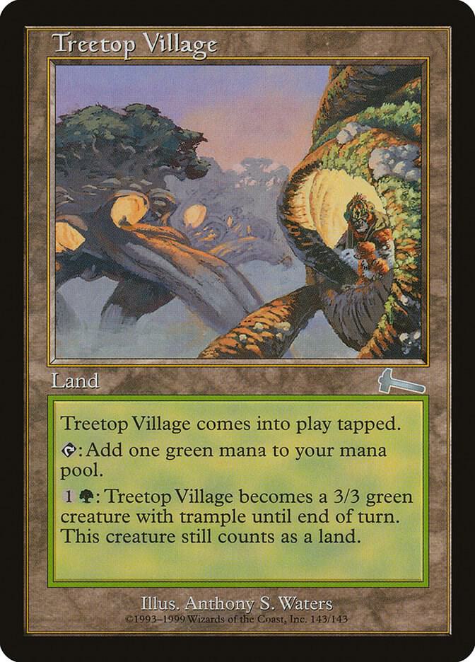 Treetop Village-Urza's Legacy-U-Normal