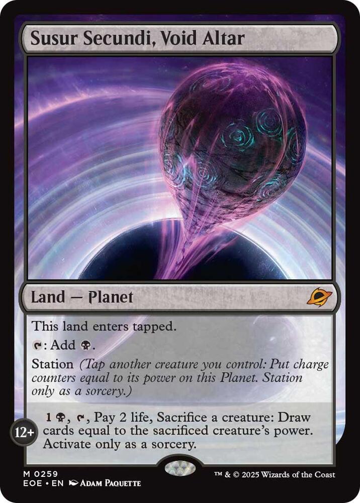 Susur Secundi, Void Altar-Edge of Eternities-M-Foil