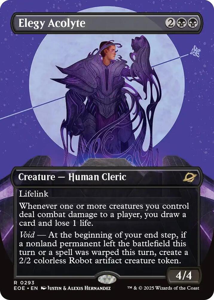 Elegy Acolyte (Borderless)-Edge of Eternities-R-Normal