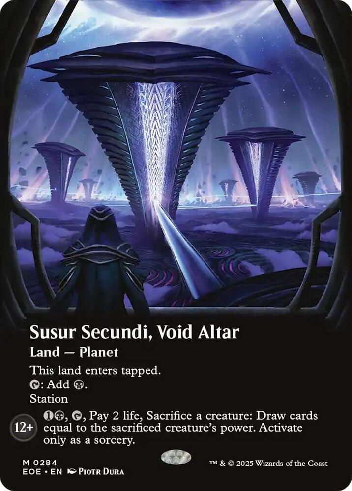 Susur Secundi, Void Altar (Borderless)-Edge of Eternities-M-Foil