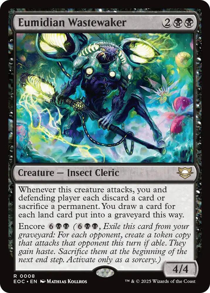 Eumidian Wastewaker-Commander: Edge of Eternities-R-Normal