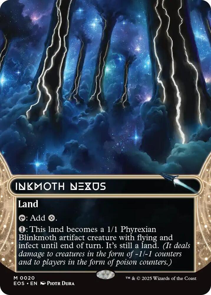 Inkmoth Nexus (0020) (Borderless)-Edge of Eternities: Stellar Sights-M-Normal