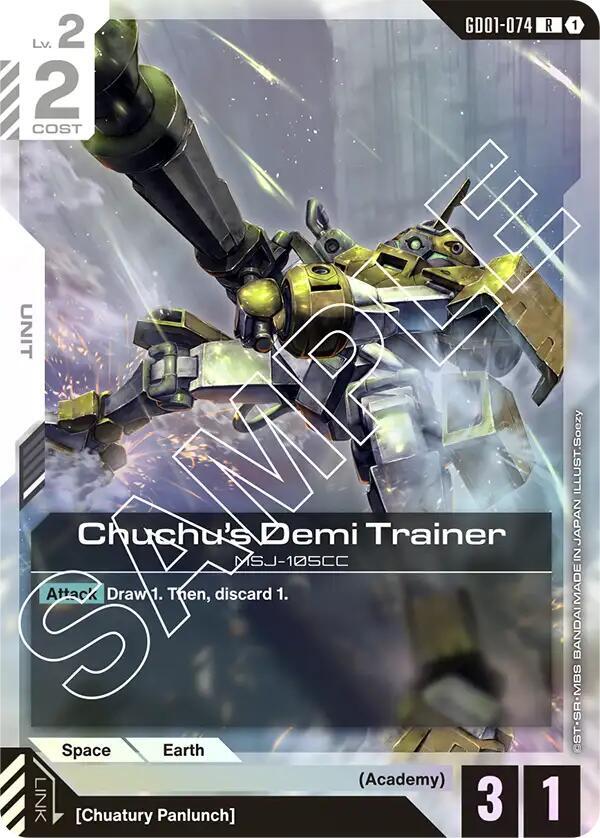 Chuchu's Demi Trainer-Newtype Rising-Rare-Holofoil
