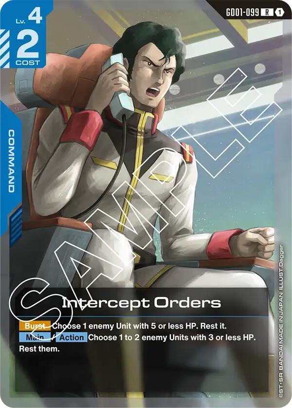 Intercept Orders-Newtype Rising-Rare-Holofoil