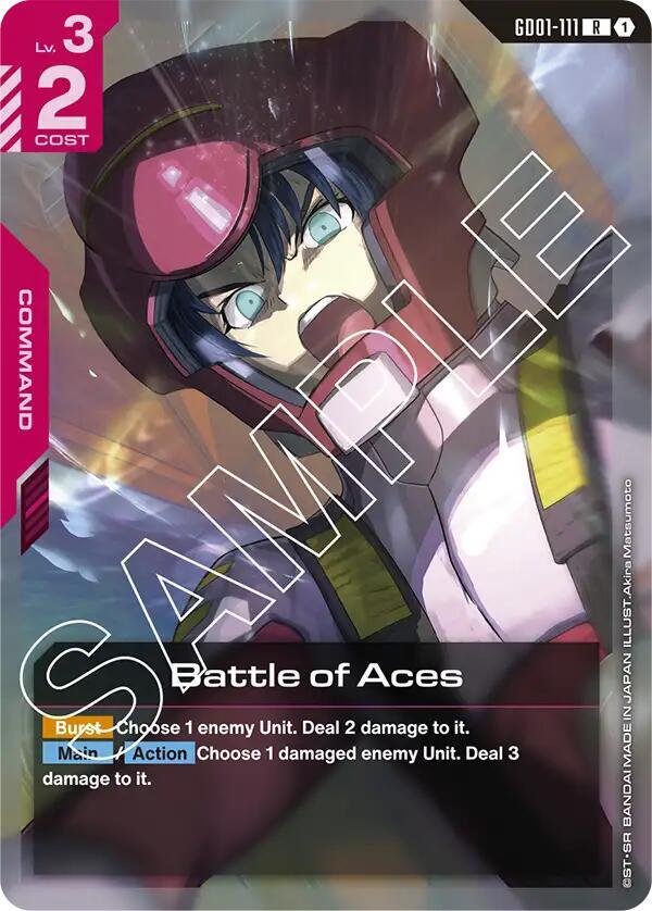 Battle of Aces-Newtype Rising-Rare-Holofoil