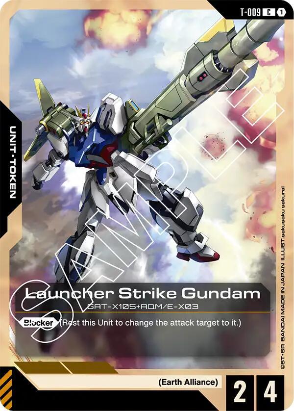Launcher Strike Gundam (T-009) Token-Newtype Rising-Common-Normal