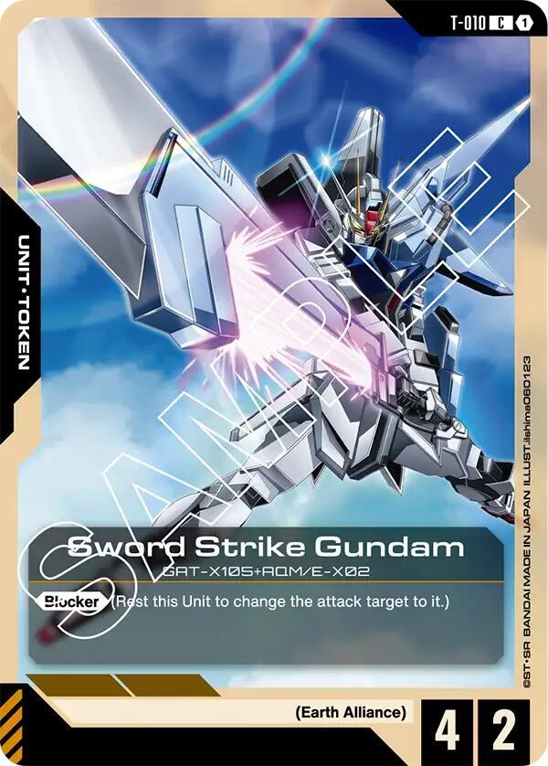 Sword Strike Gundam (T-010) Token-Newtype Rising-Common-Normal