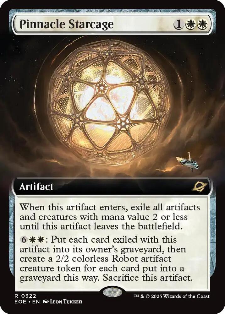 Pinnacle Starcage (Extended Art)-Edge of Eternities-R-Normal