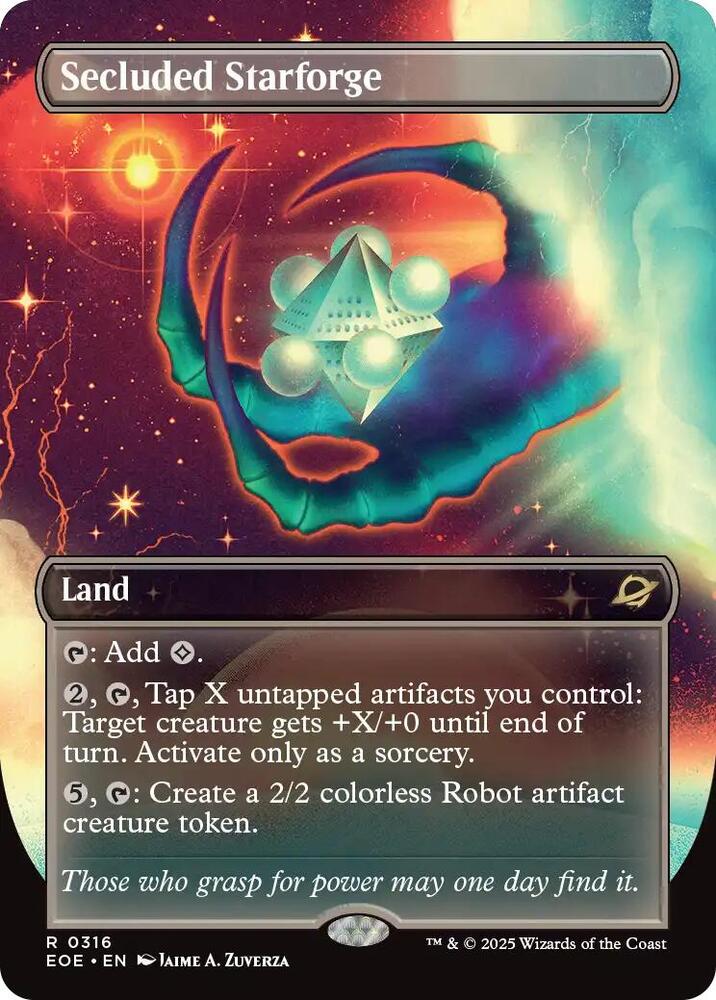 Secluded Starforge (Borderless)-Edge of Eternities-R-Normal