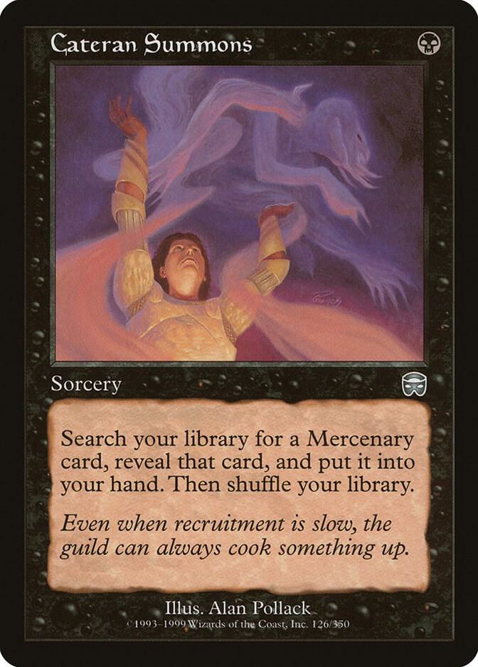 Cateran Summons-Mercadian Masques-U-Normal