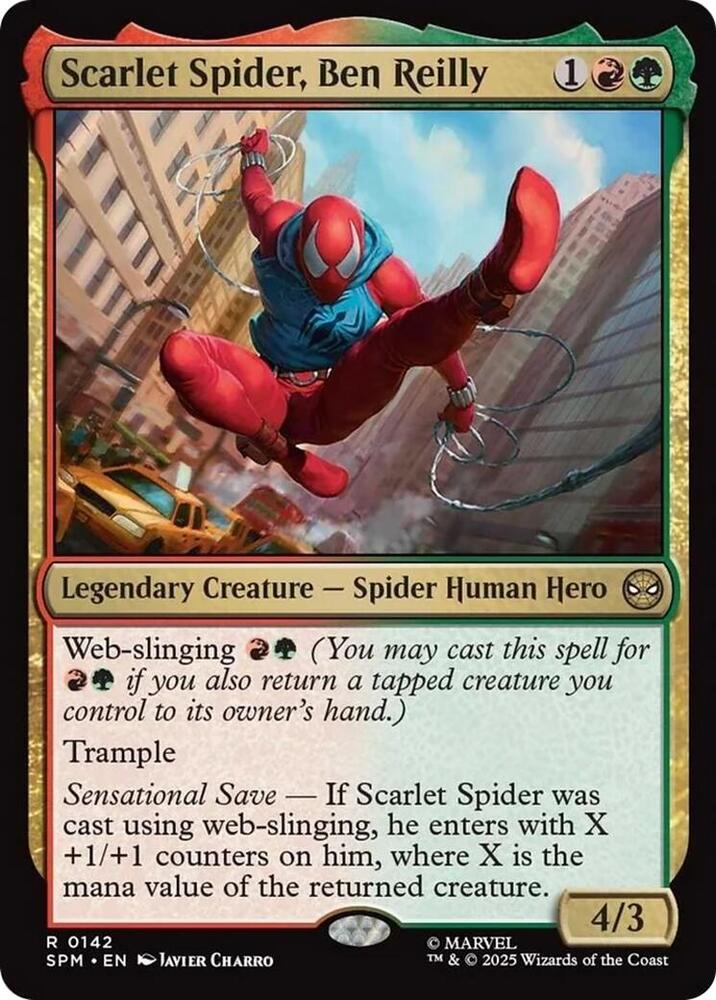 Scarlet Spider, Ben Reilly-Marvel's Spider-Man-R-Normal