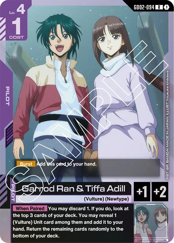 Garrod Ran & Tiffa Adill-Dual Impact-Rare-Holofoil