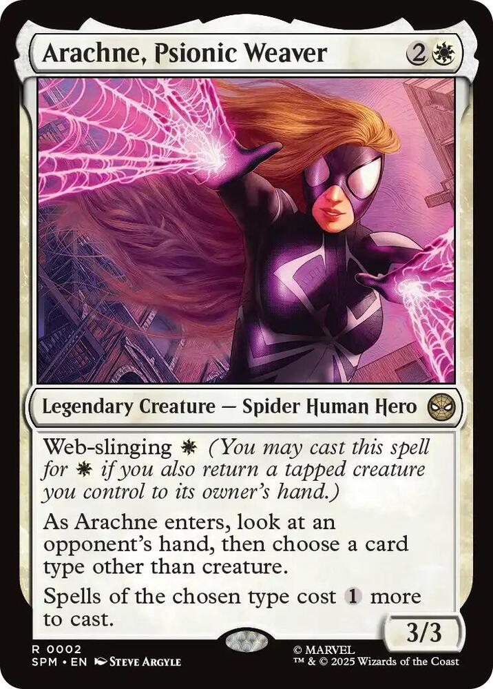 Arachne, Psionic Weaver-Marvel's Spider-Man-R-Normal