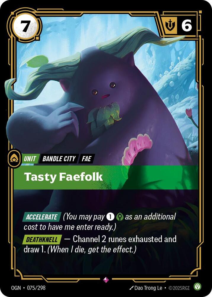 Tasty Faefolk-Origins-Rare-Foil