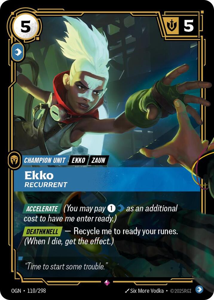 Ekko, Recurrent-Origins-Rare-Foil