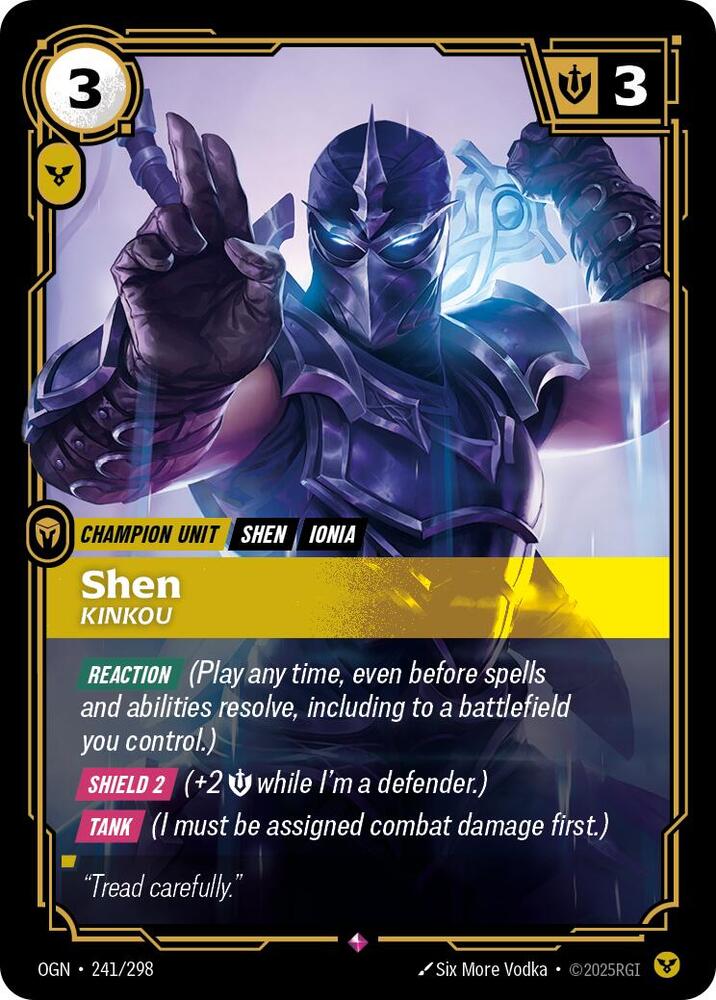 Shen, Kinkou-Origins-Rare-Foil