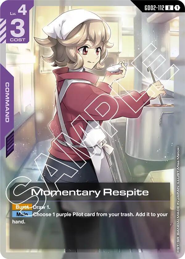 Momentary Respite-Dual Impact-Rare-Holofoil