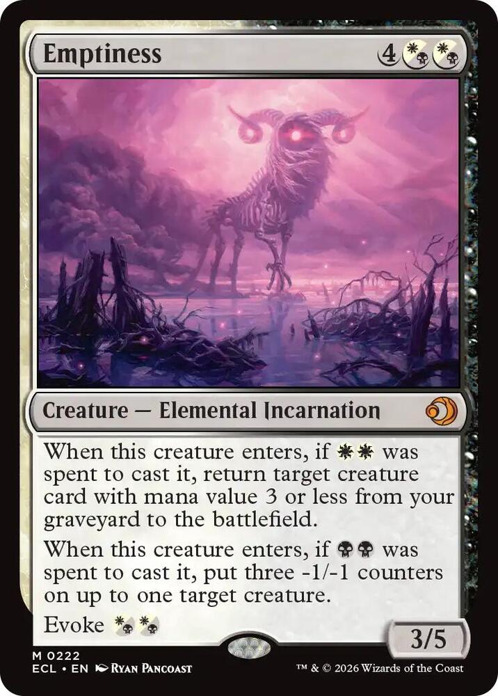 Emptiness-Lorwyn Eclipsed-M-Normal