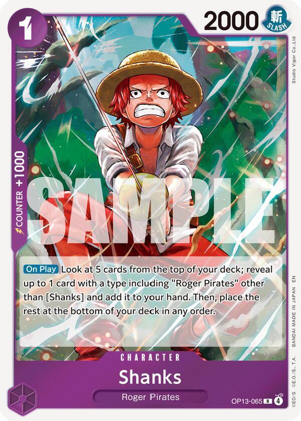 Shanks (065)-Carrying On His Will-R-Foil