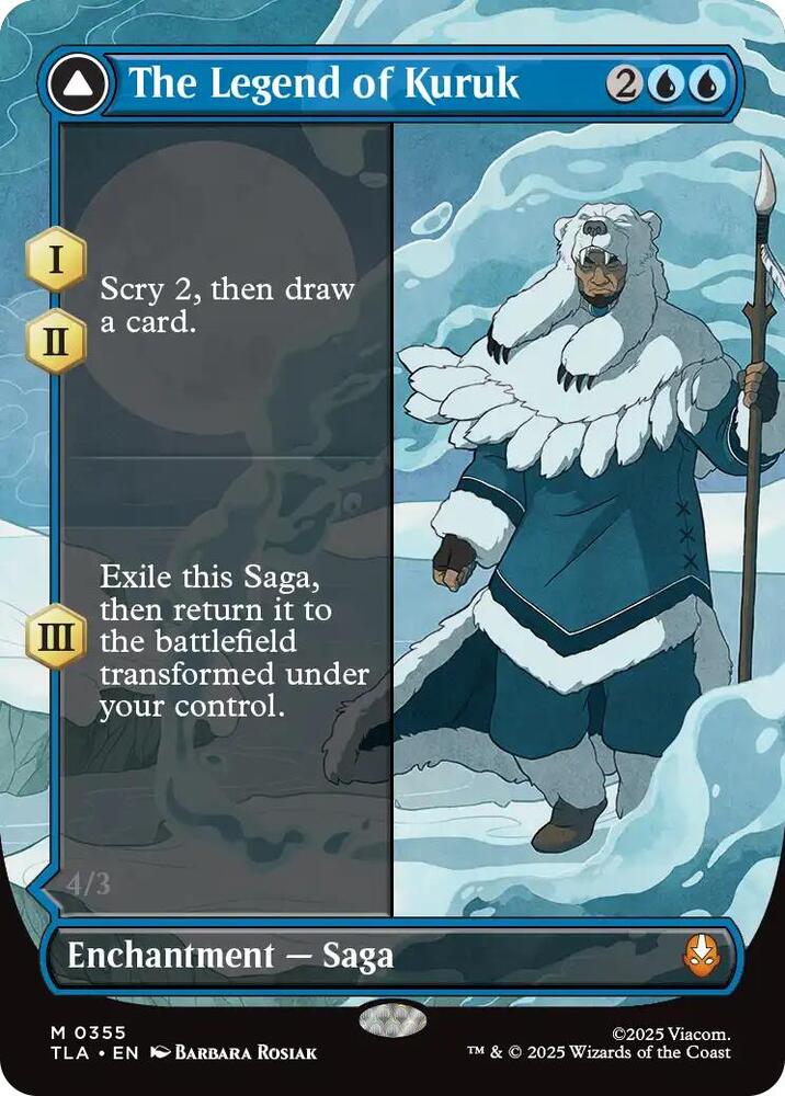 The Legend of Kuruk (Borderless)-Avatar: The Last Airbender-M-Normal
