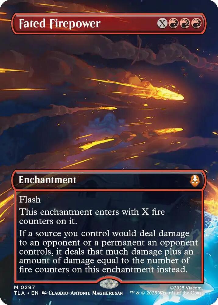 Fated Firepower (Borderless)-Avatar: The Last Airbender-M-Normal