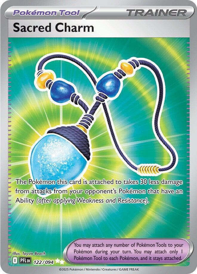 Sacred Charm - 122/094-ME02: Phantasmal Flames-Ultra Rare-Holofoil