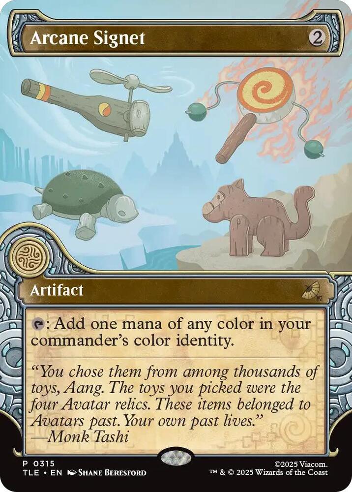 Arcane Signet (Showcase)-Avatar: The Last Airbender: Eternal-Legal-P-Normal