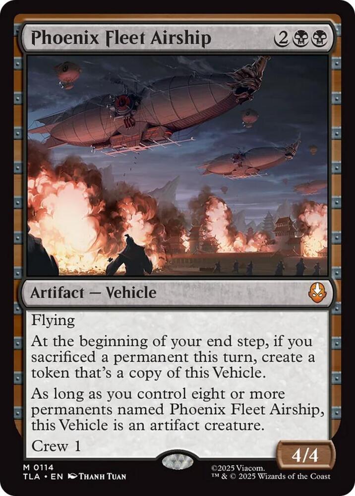 Phoenix Fleet Airship-Avatar: The Last Airbender-M-Normal