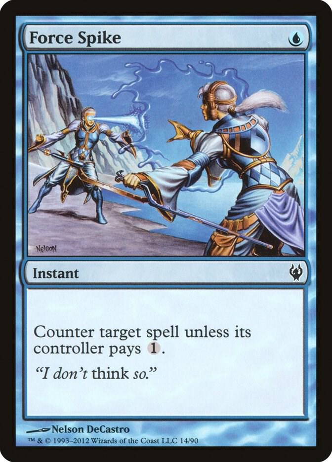 Force Spike-Duel Decks: Izzet vs. Golgari-C-Normal
