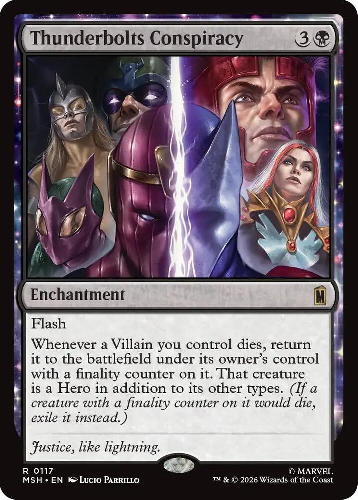 Thunderbolts Conspiracy-Marvel Super Heroes-R-Normal