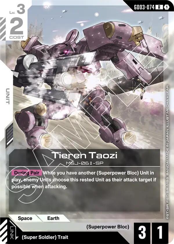 Tieren Taozi-Steel Requiem-Rare-Holofoil