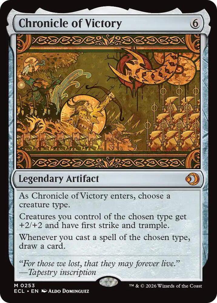 Chronicle of Victory-Lorwyn Eclipsed-M-Normal