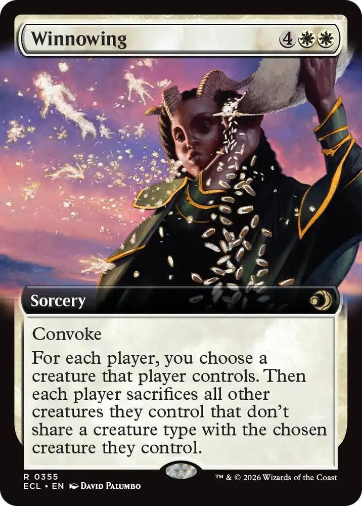 Winnowing (Extended Art)-Lorwyn Eclipsed-R-Normal