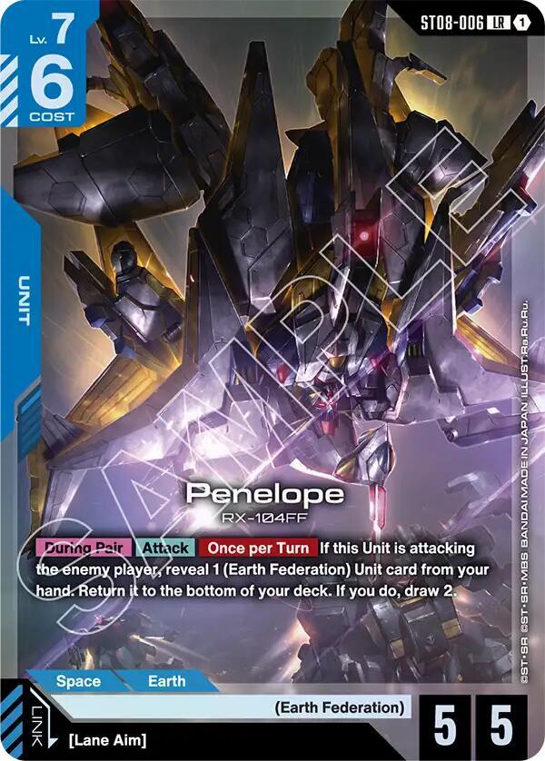 Penelope (LR)-Starter Deck 08: Flash of Radiance-Legend Rare-Holofoil
