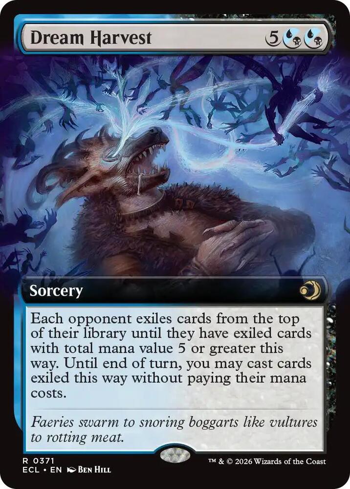 Dream Harvest (Extended Art)-Lorwyn Eclipsed-R-Normal
