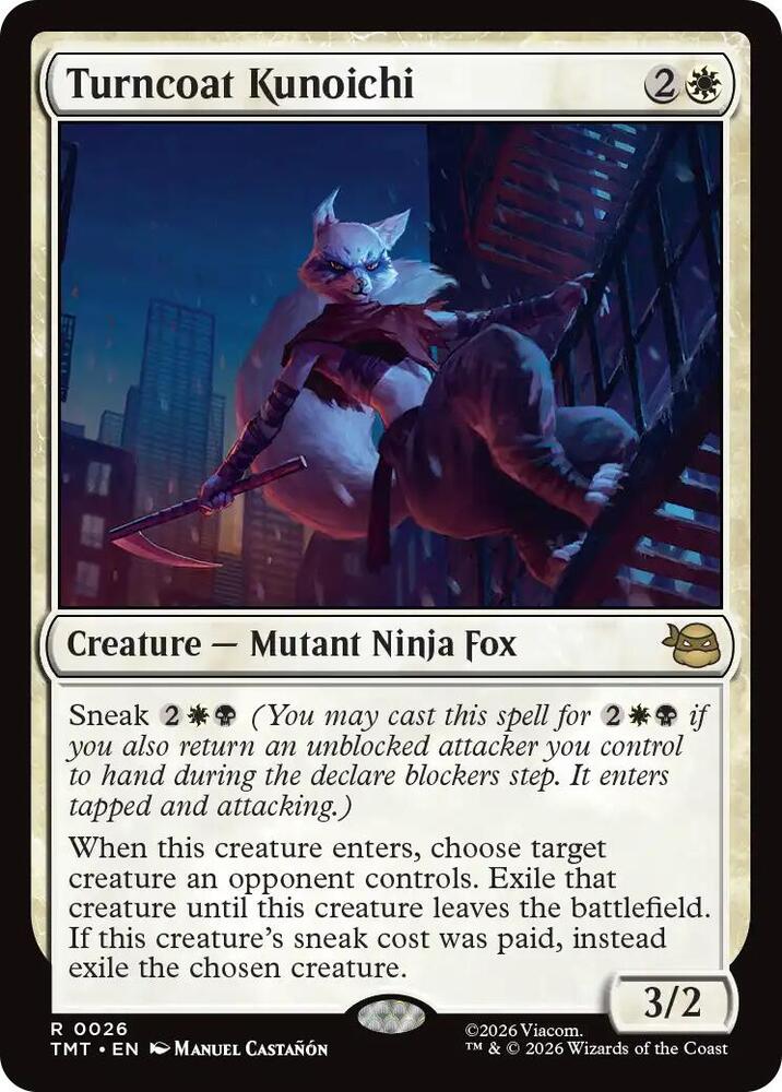 Turncoat Kunoichi-Teenage Mutant Ninja Turtles-R-Normal