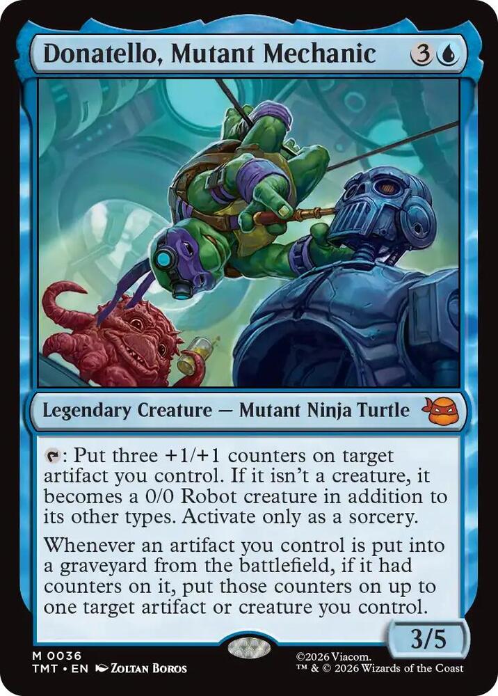 Donatello, Mutant Mechanic-Teenage Mutant Ninja Turtles-M-Normal