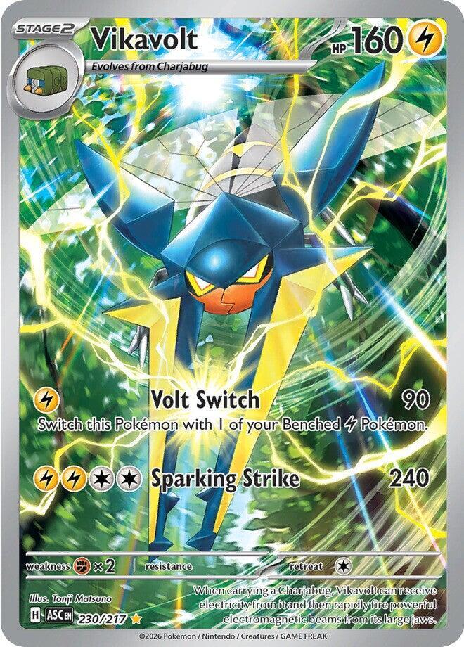 Vikavolt - 230/217-ME: Ascended Heroes-Illustration Rare-Holofoil