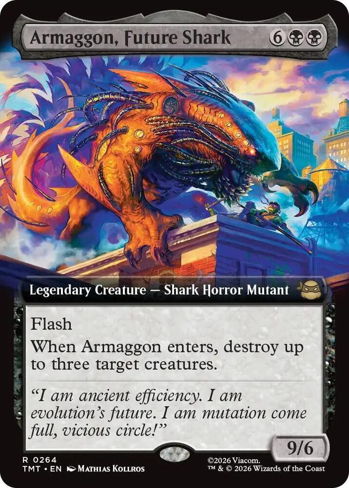 Armaggon, Future Shark (Extended Art)-Teenage Mutant Ninja Turtles-R-Foil
