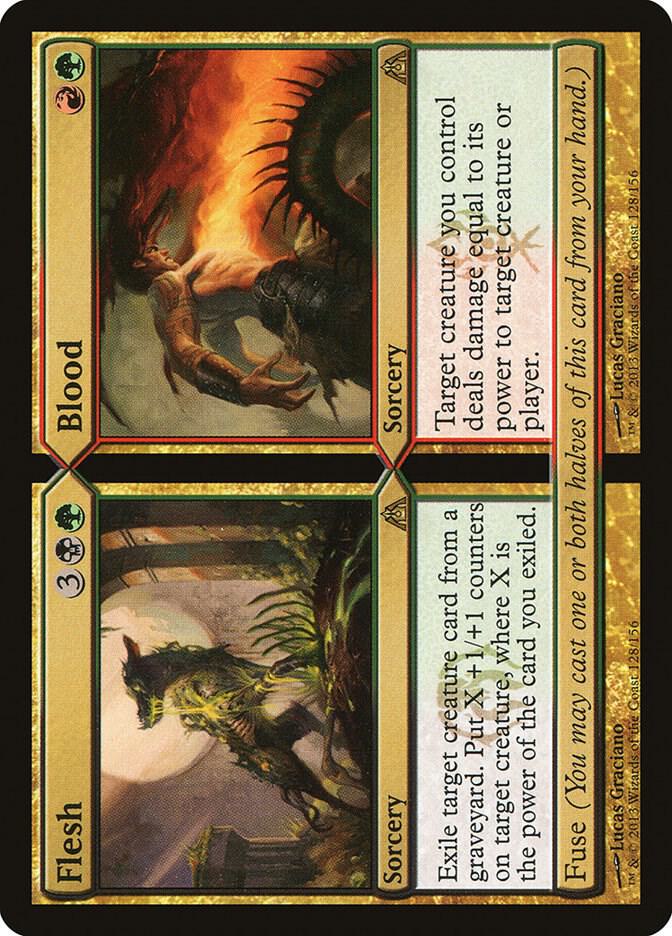 Flesh // Blood-Dragon's Maze-R-Normal