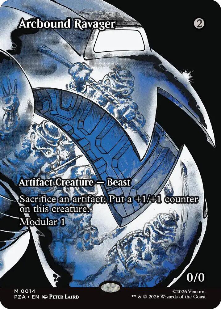 Arcbound Ravager (Borderless)-Teenage Mutant Ninja Turtles Source Material-M-Normal