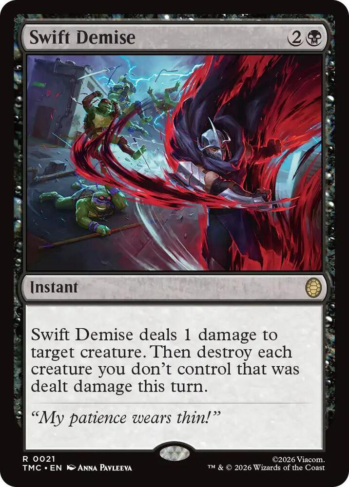 Swift Demise-Commander: Teenage Mutant Ninja Turtles-R-Normal