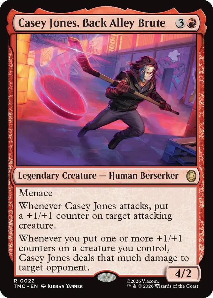Casey Jones, Back Alley Brute-Commander: Teenage Mutant Ninja Turtles-R-Normal